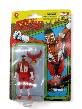 Marvel Legends Falcon Retro Kenner Carded Figure 3.75" Redwing Hasbro 2022